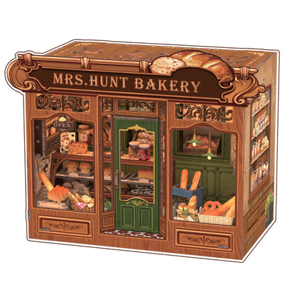 MINI-décor de bibliothèque - BOULANGERIE MADAME HUNT