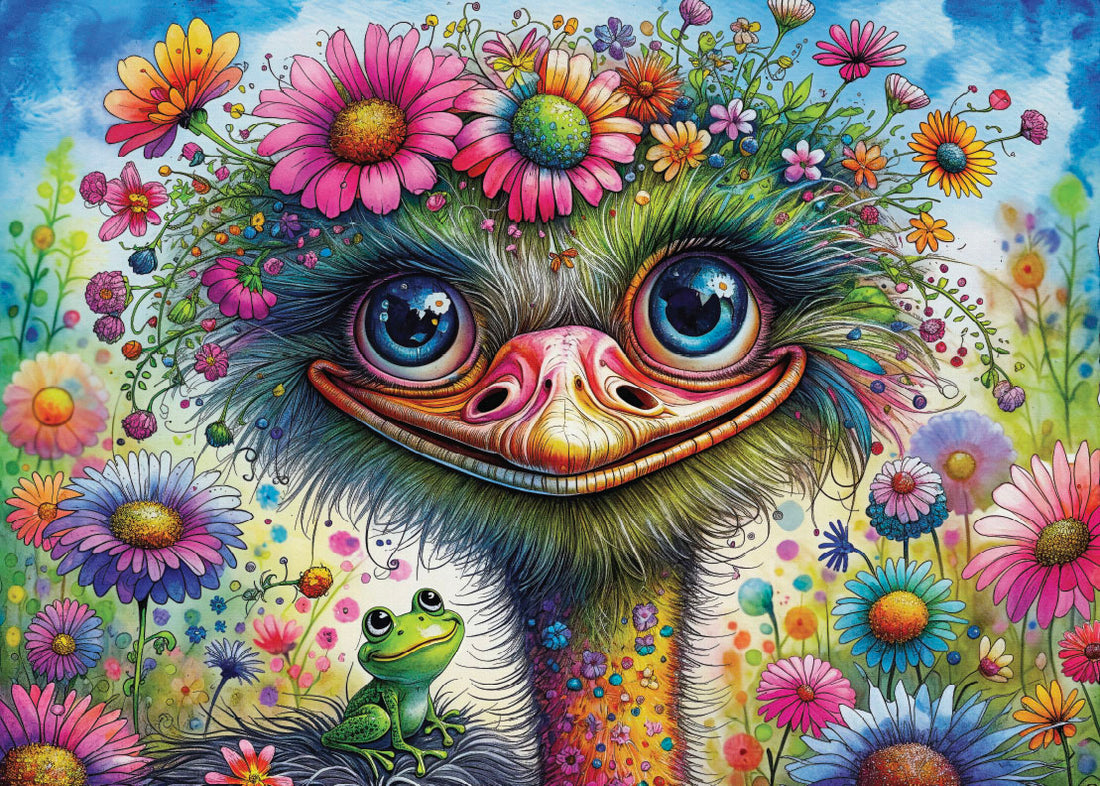 Casse-Tête - OSTRICH AND FRIEND