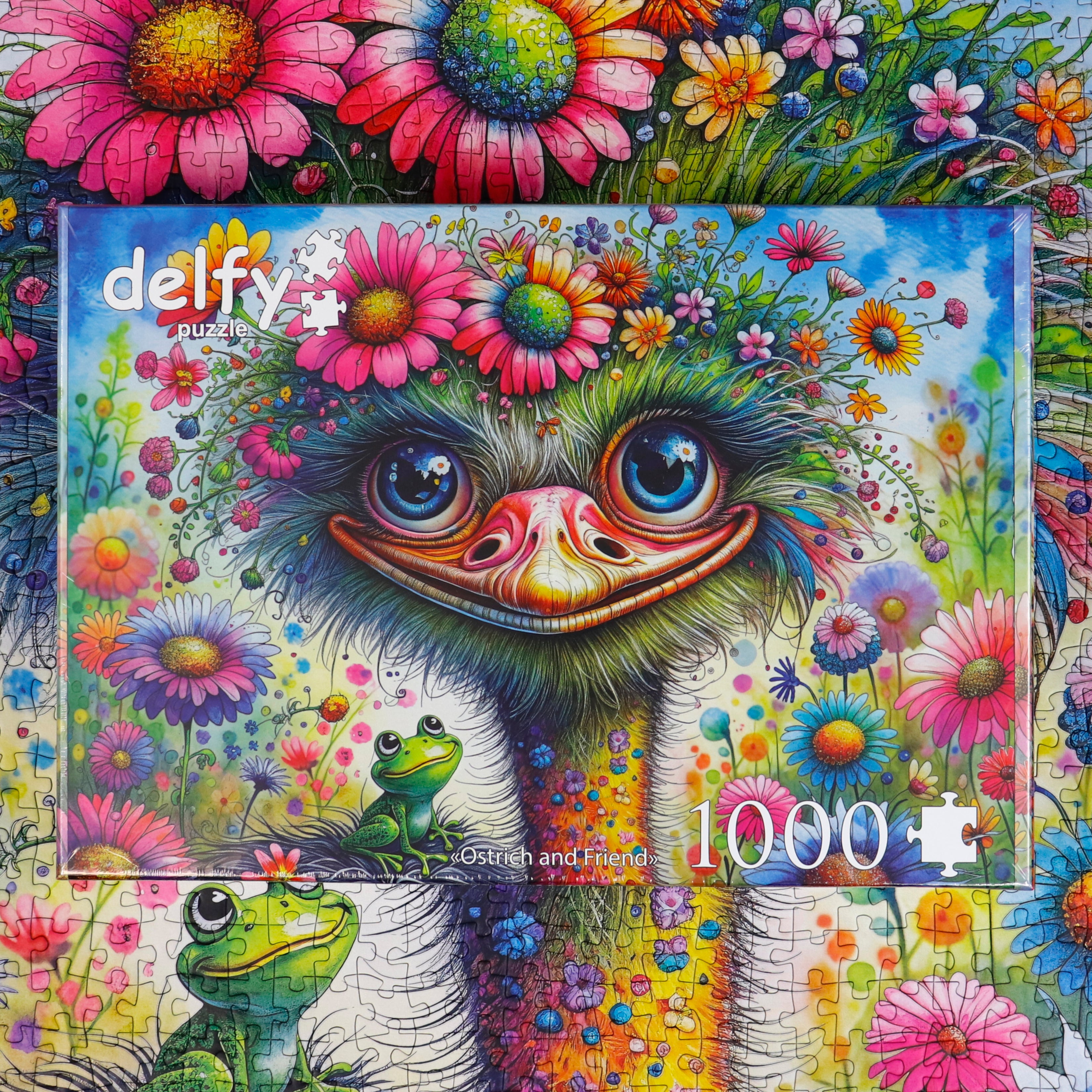 Puzzle - OSTRICH AND FRIEND