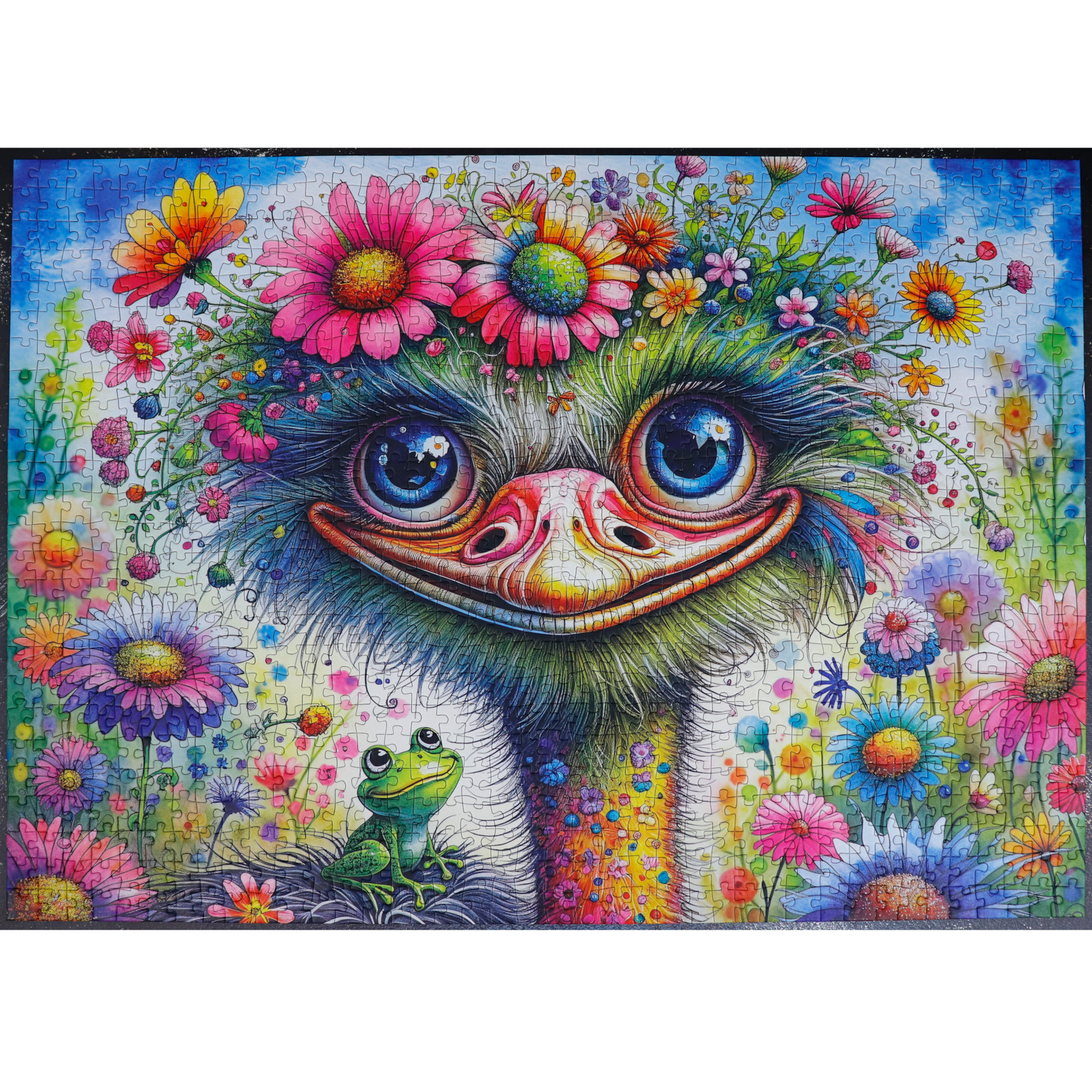 Puzzle - OSTRICH AND FRIEND