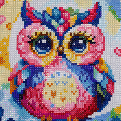 Diamond Painting - OWL ON MOON