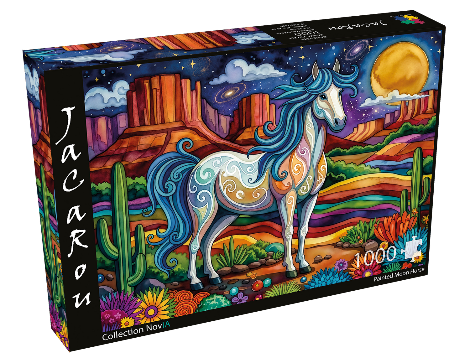 Casse-Tête PAINTED MOON HORSE