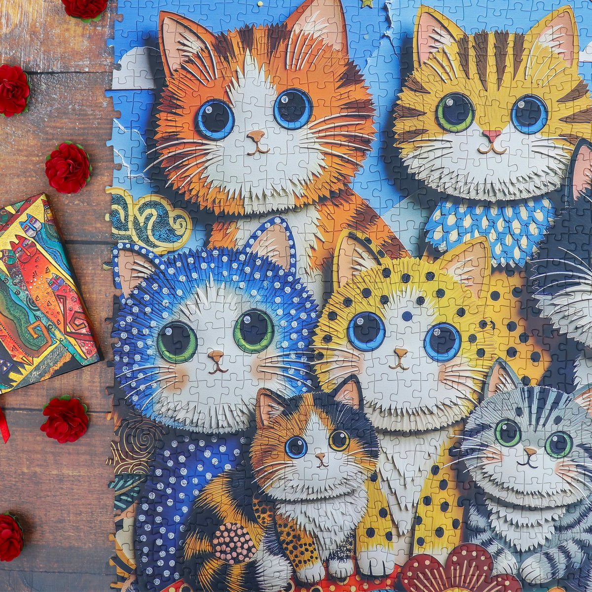 Puzzle - PAPER ART COLLAGE