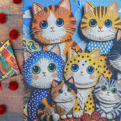 Puzzle - PAPER ART COLLAGE
