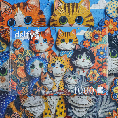 Puzzle - PAPER ART COLLAGE