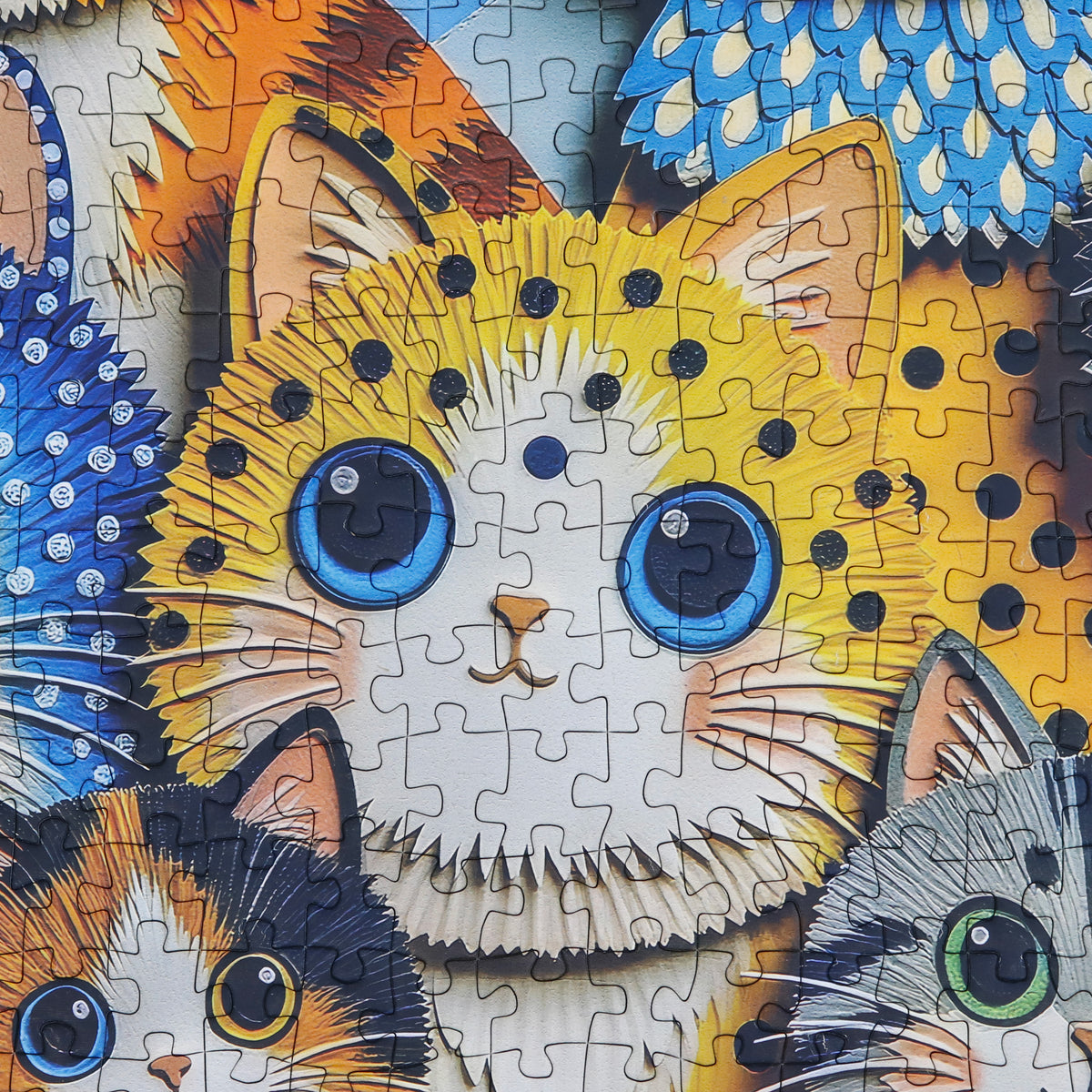 Puzzle - PAPER ART COLLAGE