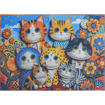 Puzzle - PAPER ART COLLAGE