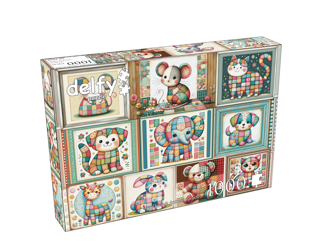 Casse-Tête - PATCHWORK ANIMAL PARADE