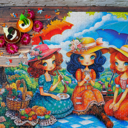 Casse-Tête - THREE PICNIC FRIENDS