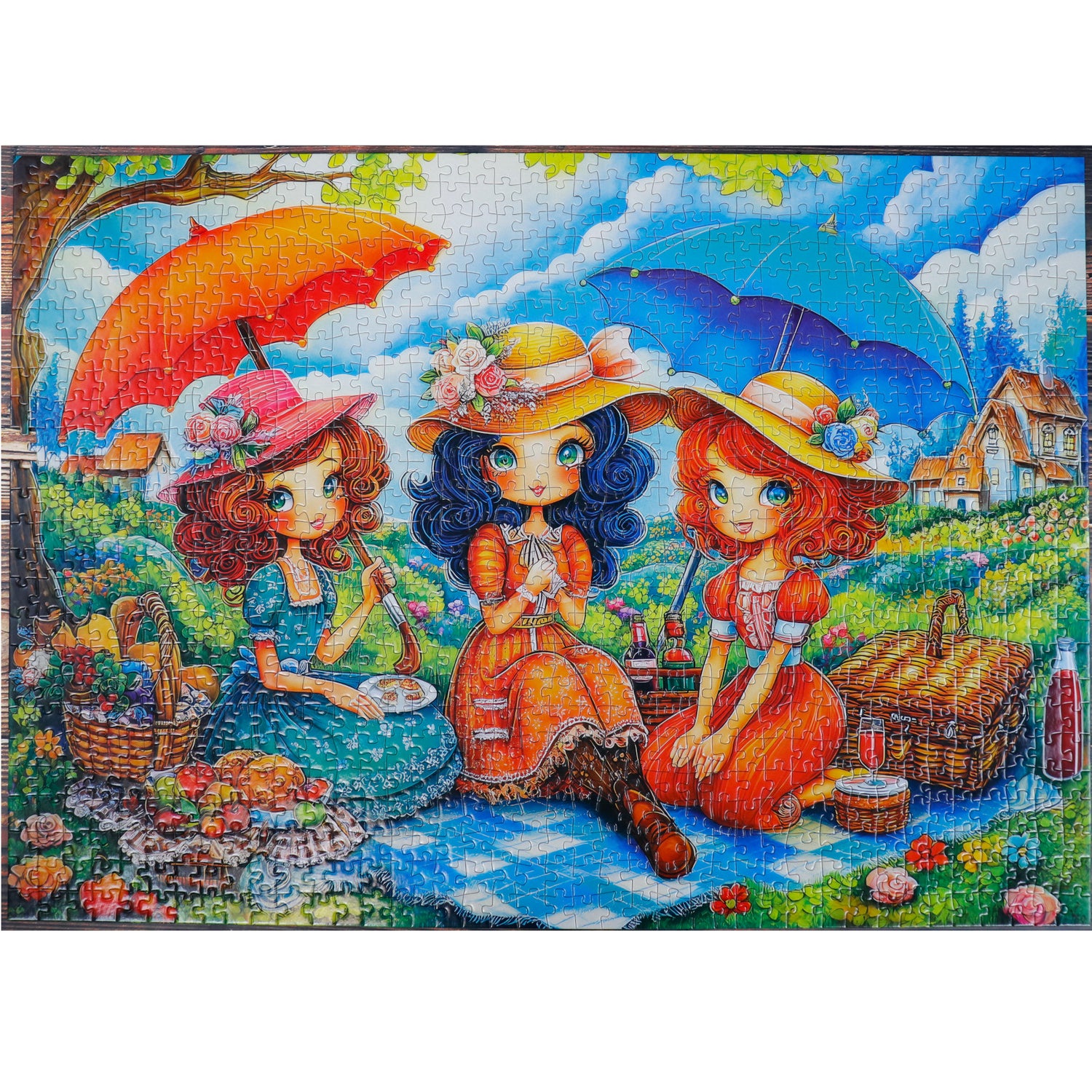 Casse-Tête - THREE PICNIC FRIENDS