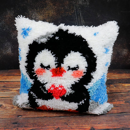 Points noués - Housse de coussin - PINGOUIN