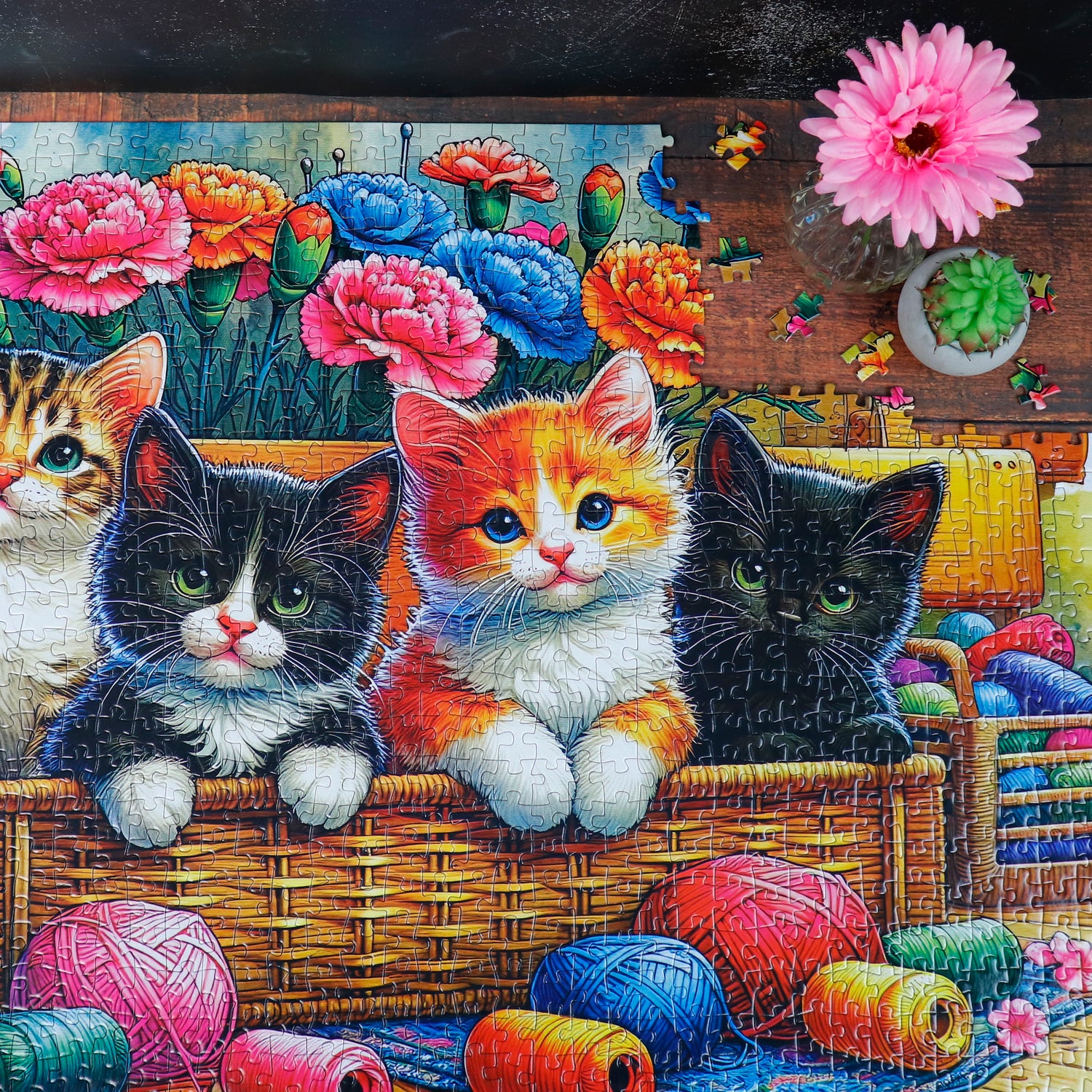 Puzzle -  PLAYFUL BASKET QUARTET