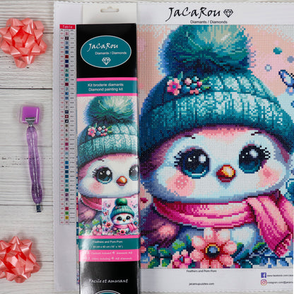 Diamond Painting - FEATHERS &amp; POMPOM