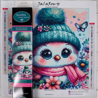 Diamond Painting - FEATHERS &amp; POMPOM