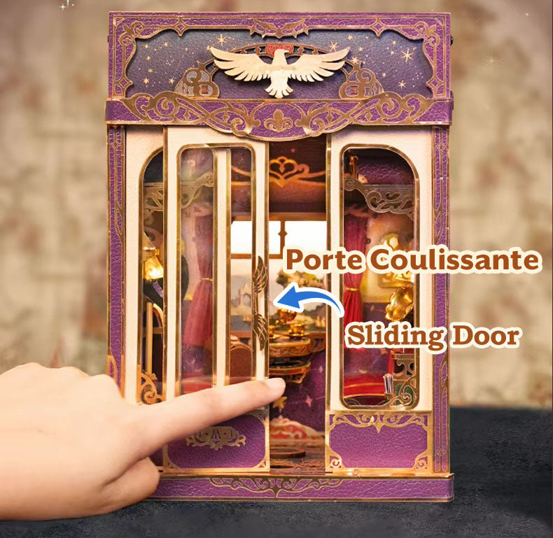 MINI-décor de bibliothèque- Cabine de train - MAGICAL JOURNEY