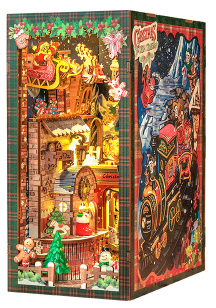 MINI-décor de bibliothèque - BOUTIQUE DE NOËL