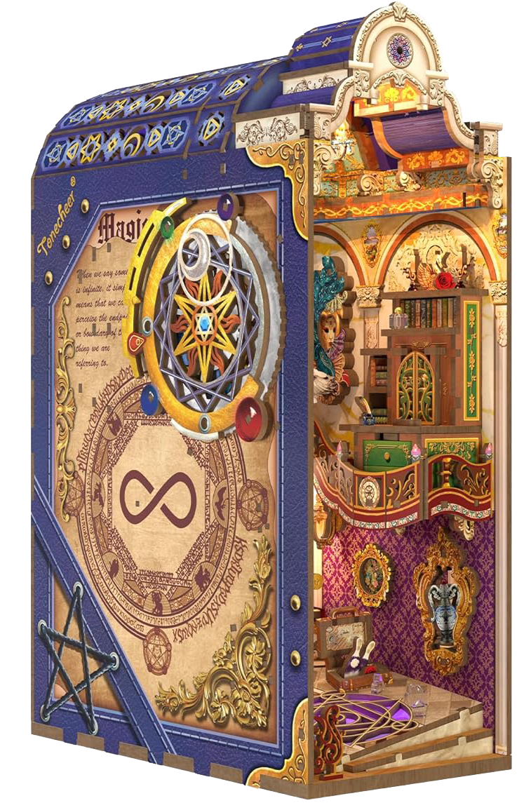 MINI-décor de bibliothèque - BIBLIOTHÈQUE MAGIQUE