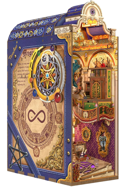 MINI-décor de bibliothèque - BIBLIOTHÈQUE MAGIQUE