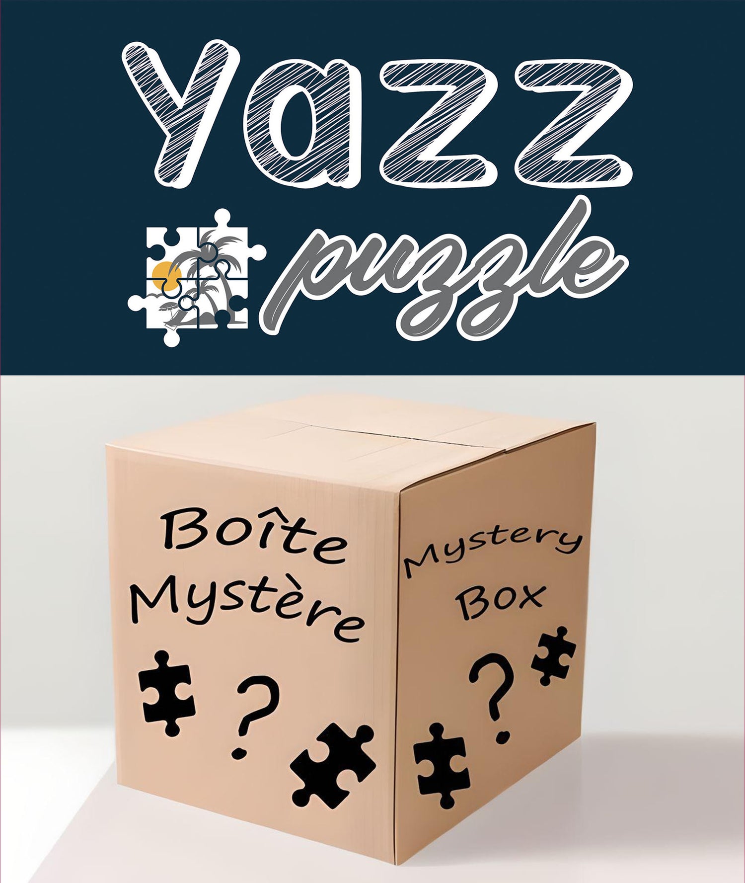 BOÎTE MYSTÈRE YAZZ - 5 X Casse-têtes