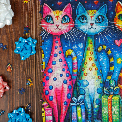 Puzzle - PURRFECTLY WRAPPED