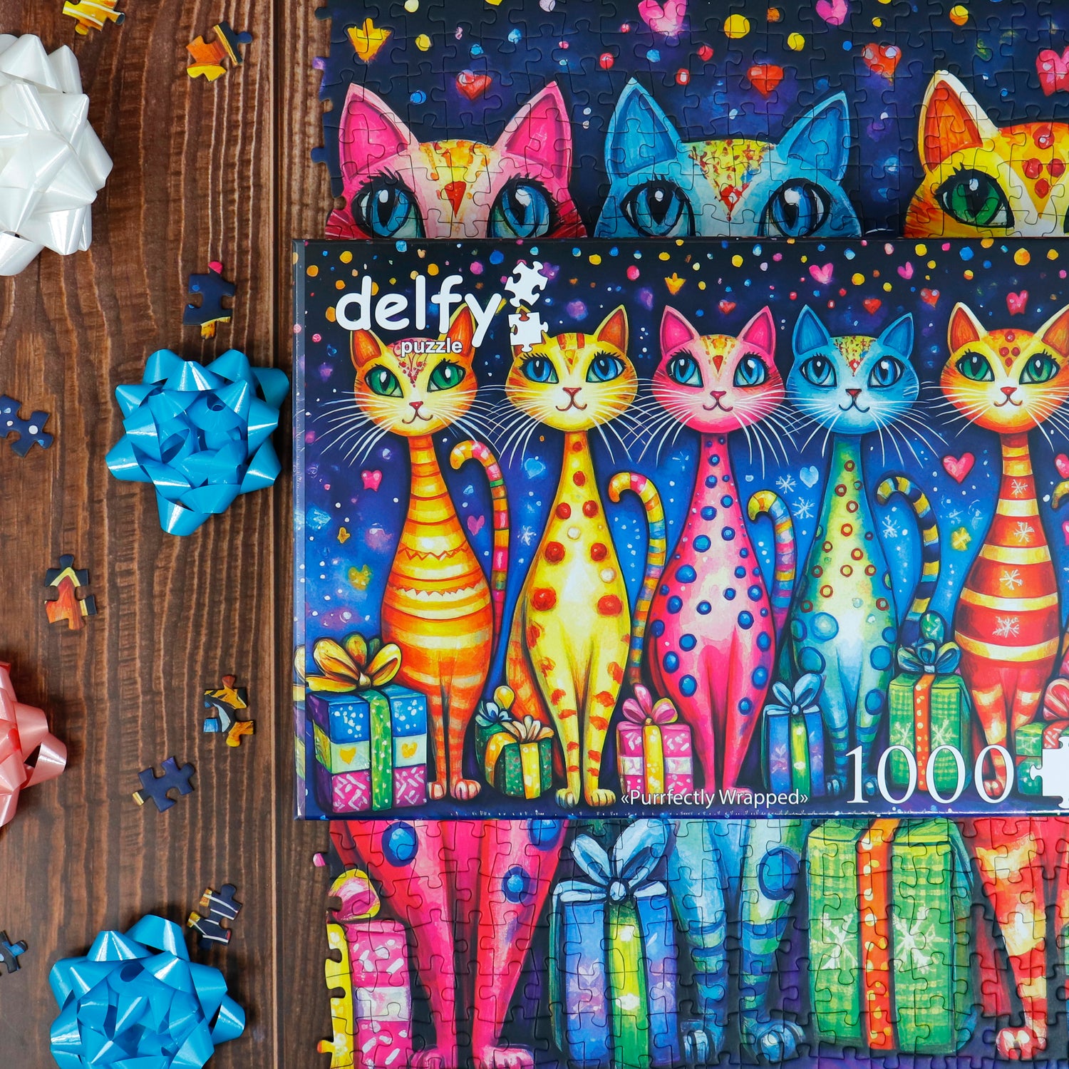 Puzzle - PURRFECTLY WRAPPED
