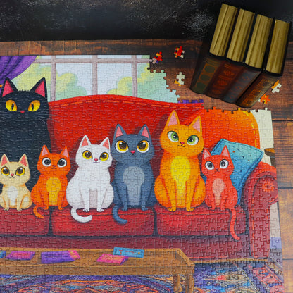 Puzzle - PURRFECT LINEUP