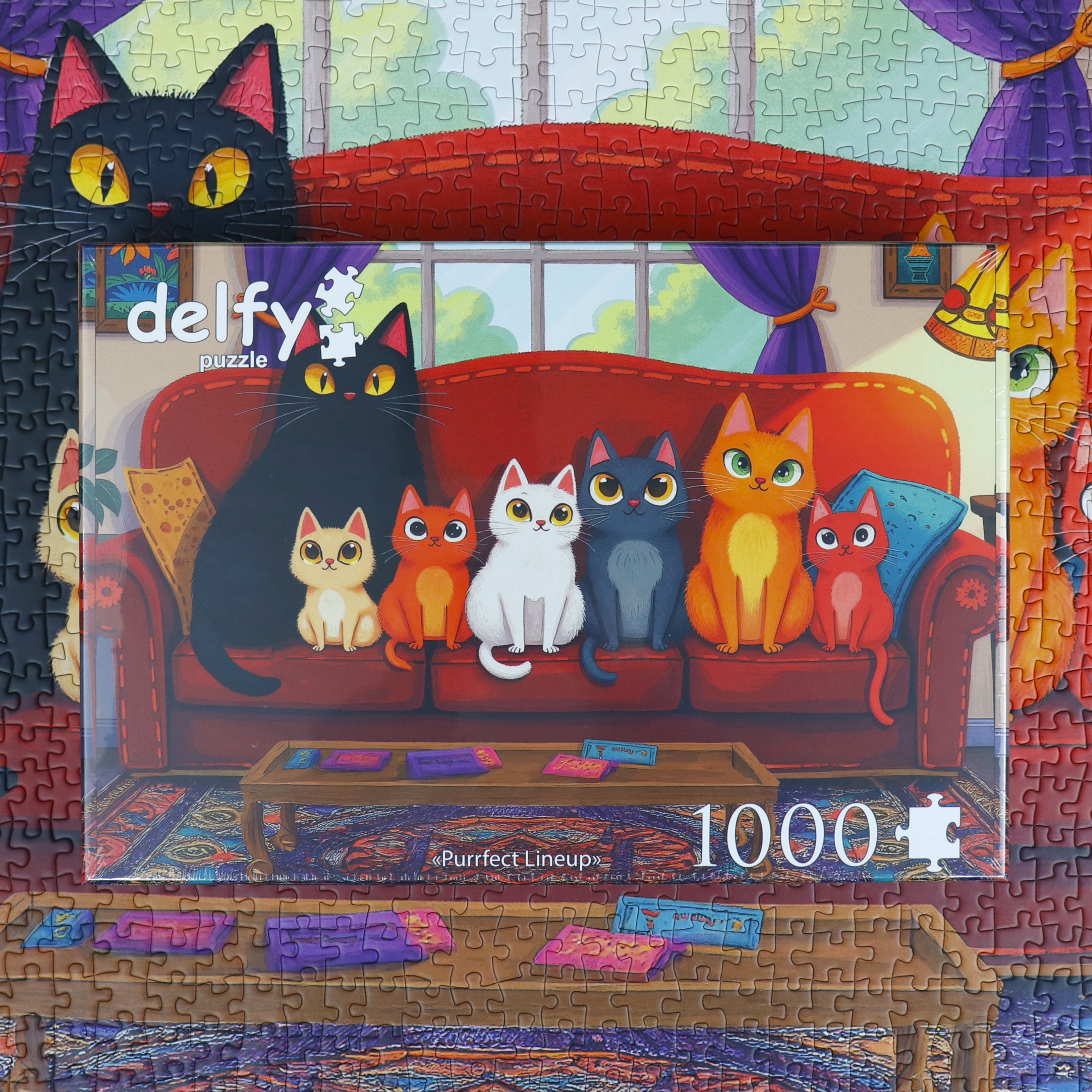Puzzle - PURRFECT LINEUP