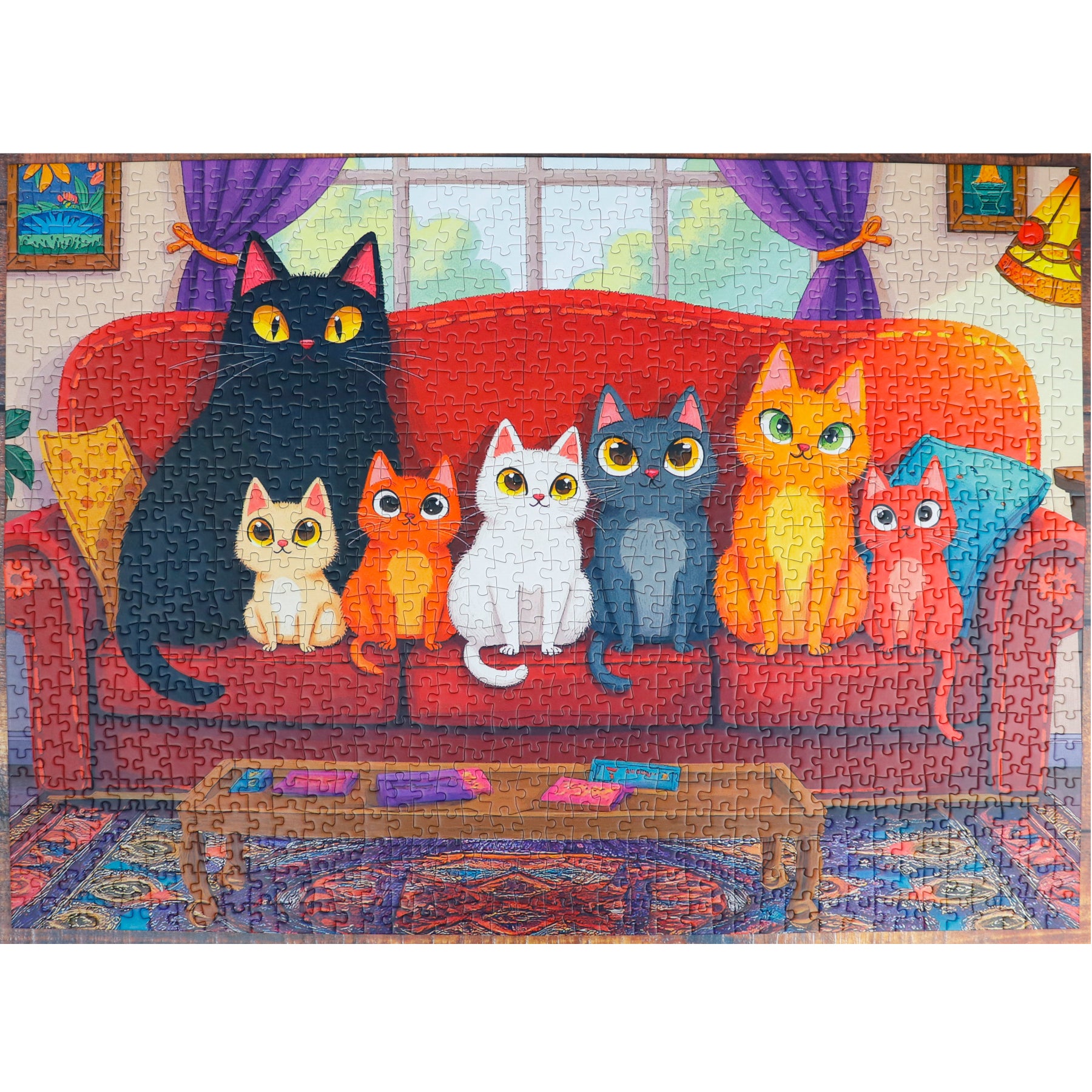 Puzzle - PURRFECT LINEUP