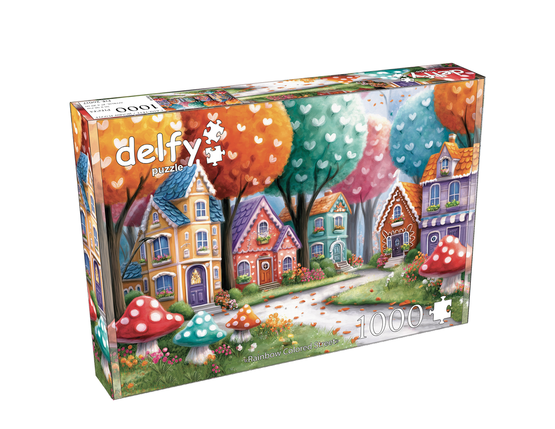Puzzle - RAINBOW COLORED STREET