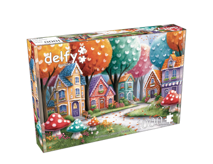 Puzzle - RAINBOW COLORED STREET