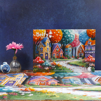 Puzzle - RAINBOW COLORED STREET