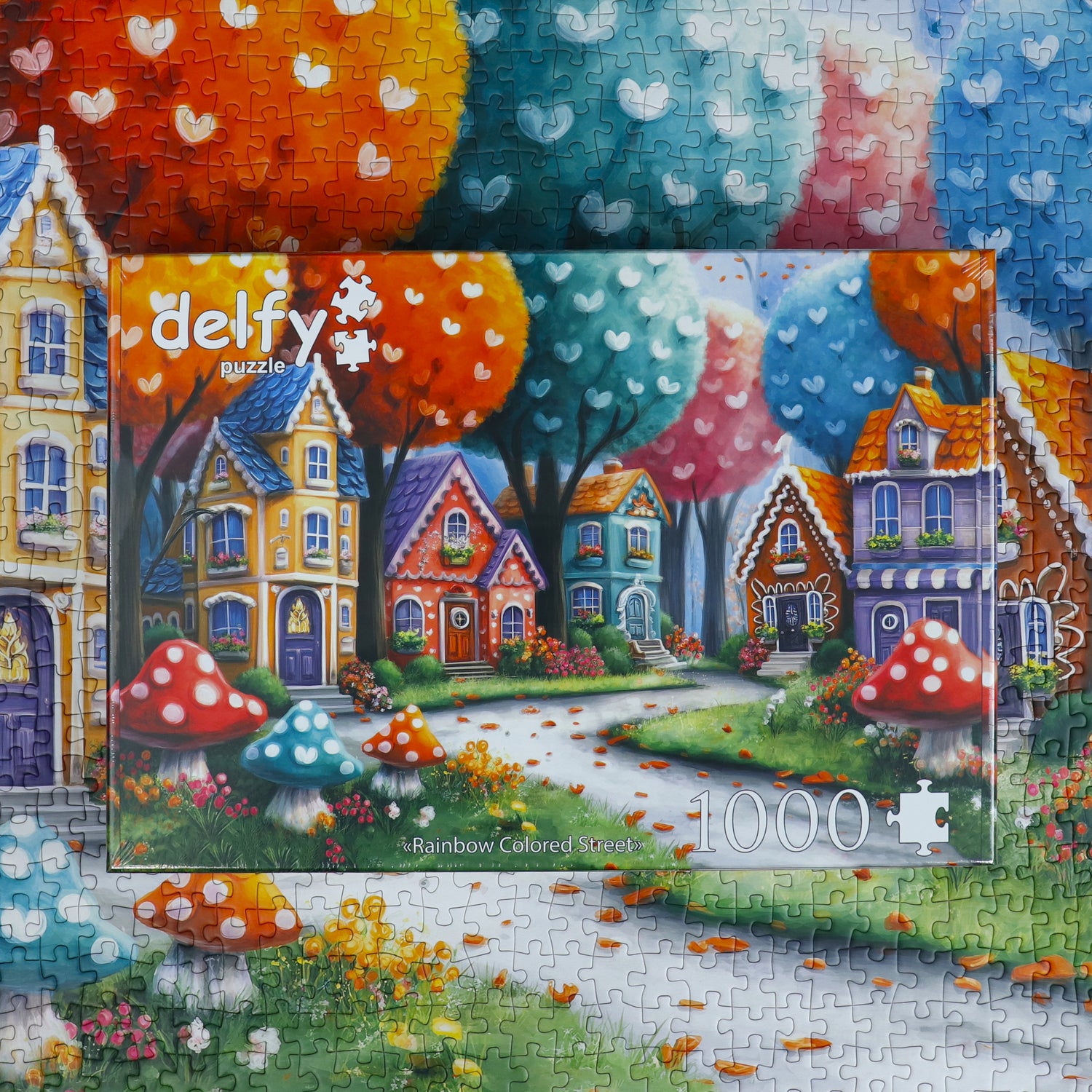 Puzzle - RAINBOW COLORED STREET
