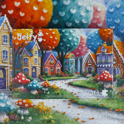 Puzzle - RAINBOW COLORED STREET