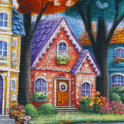 Puzzle - RAINBOW COLORED STREET