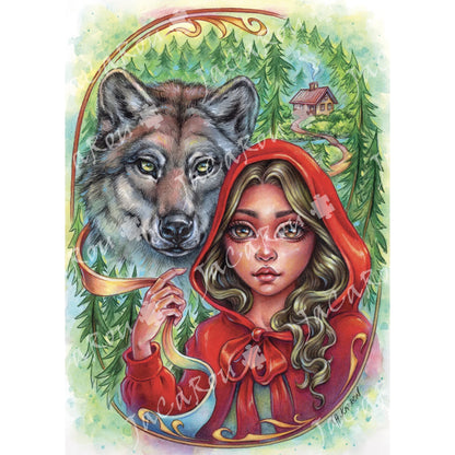 Puzzle - LITTLE RED RIDING HOOD