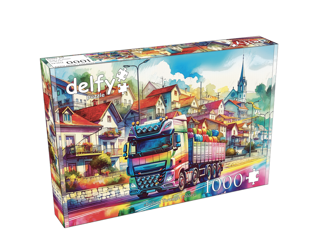 Puzzle - ROLLING THROUGH COLORS