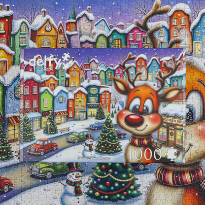 Puzzle - RUDOLPH IN TOWN