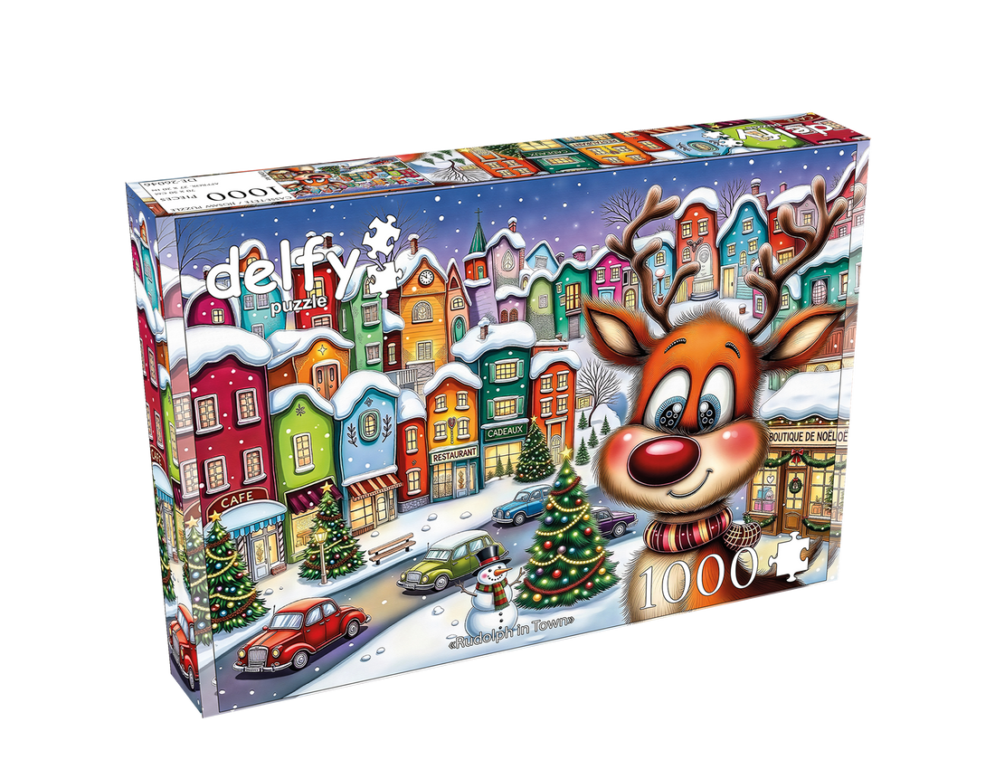 Puzzle - RUDOLPH IN TOWN