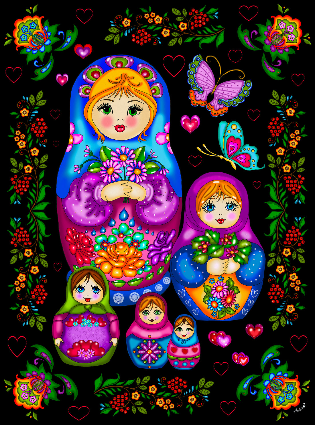 Puzzle - RUSSIAN DOLLS