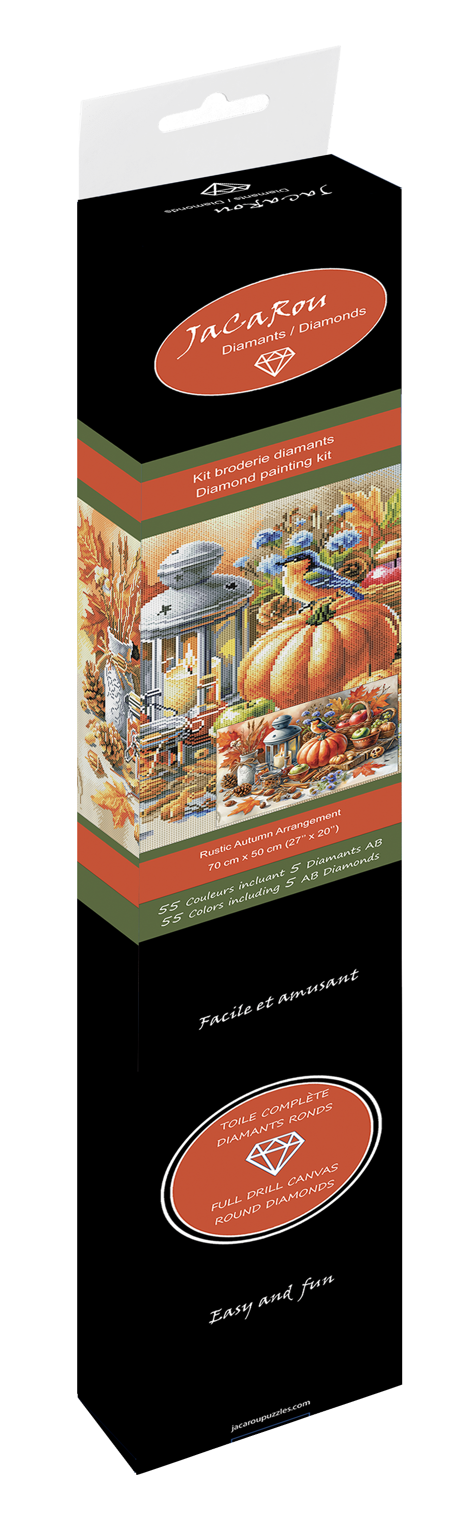 Diamond Painting - RUSTIC AUTUMN ARRANGEMENT