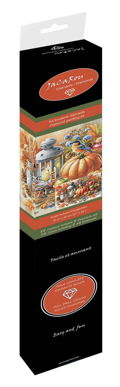 Diamond Painting - RUSTIC AUTUMN ARRANGEMENT