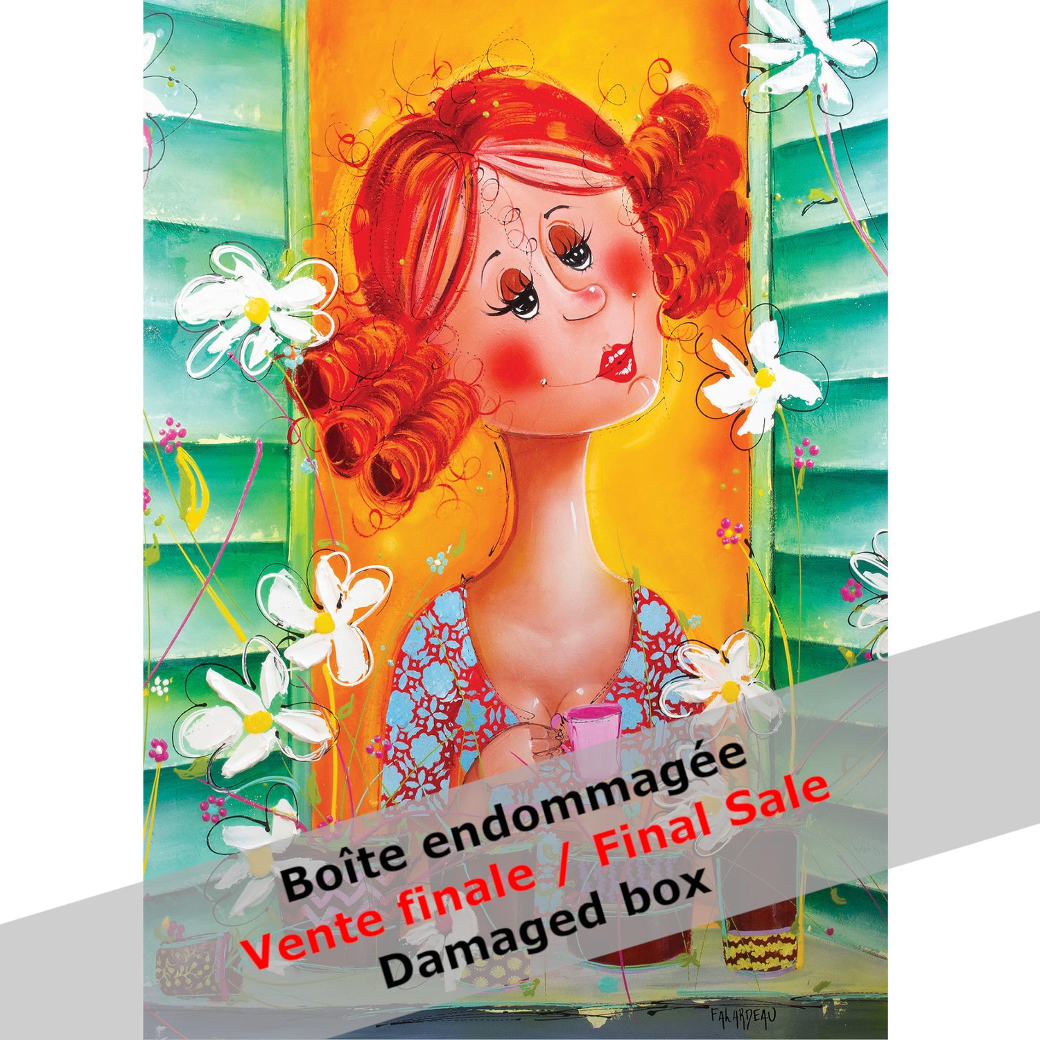 -30% DAMAGED BOX SÉRÉNITÉ 1000 Piece Jigsaw Puzzle by COLETTE FALARDEAU