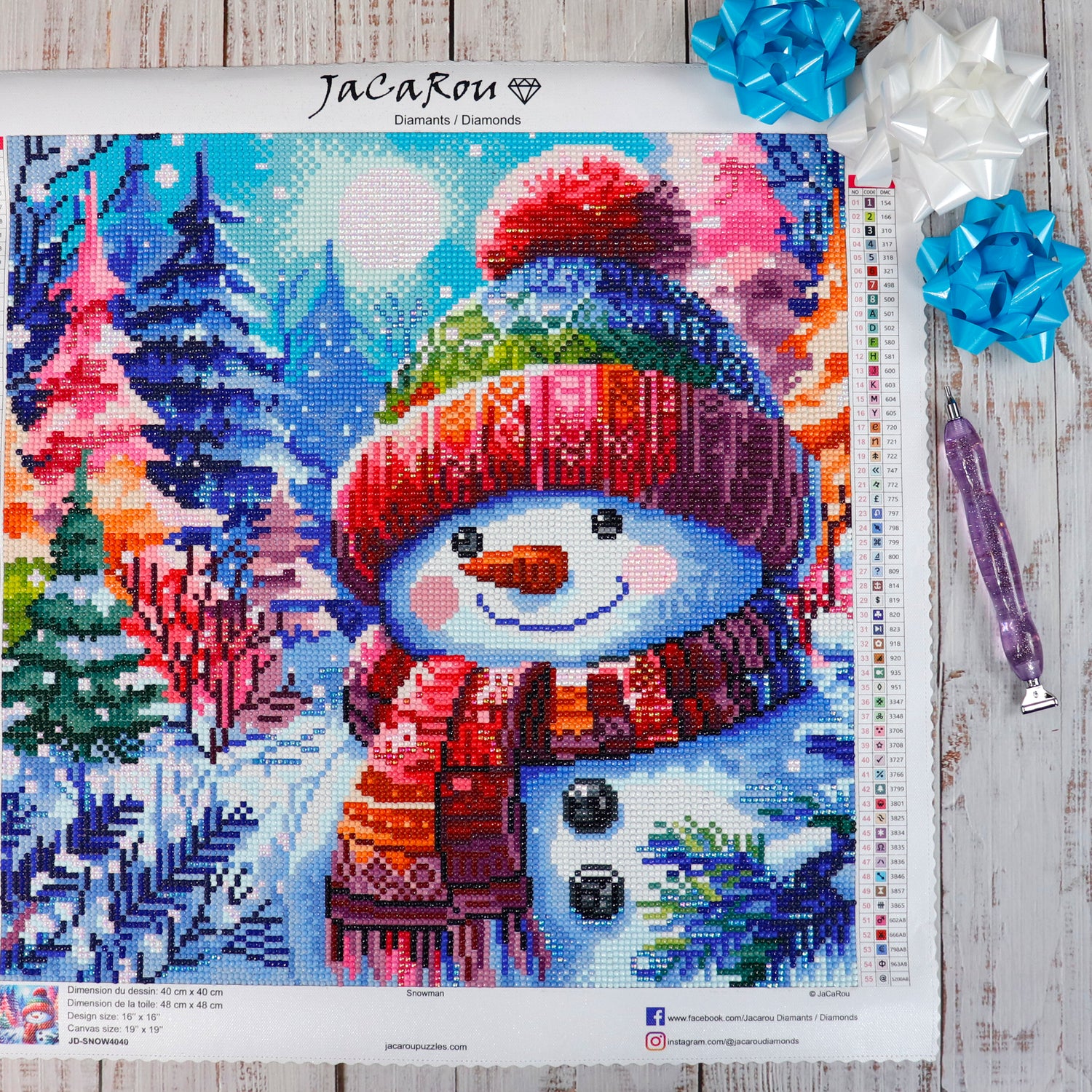Diamond Painting - SNOWMAN
