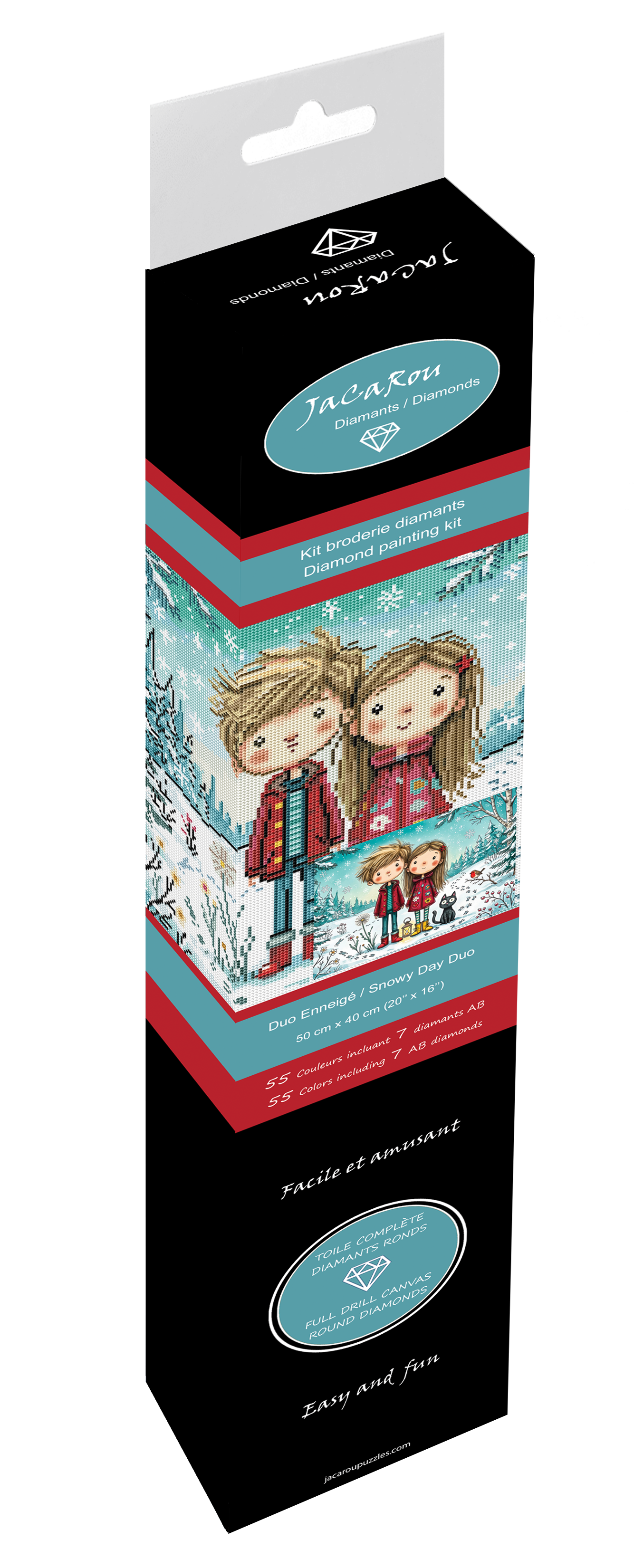 Diamond Painting - SNOWY DAY DUO 