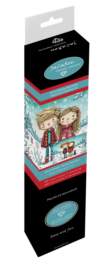 Diamond Painting - SNOWY DAY DUO 