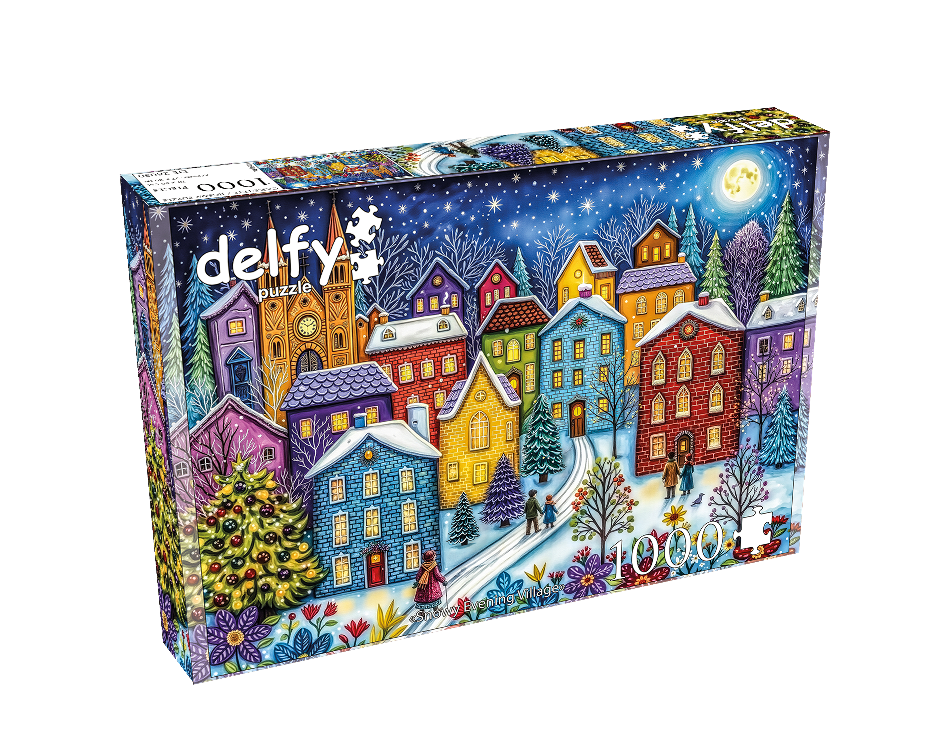 Casse-Tête - SNOWY EVENING VILLAGE
