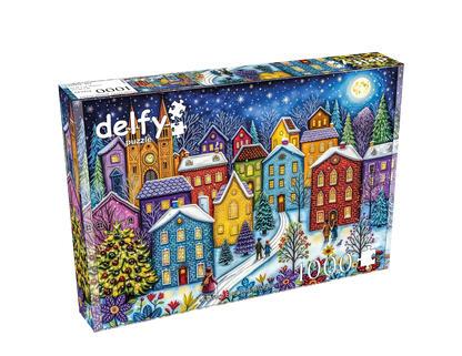 Casse-Tête - SNOWY EVENING VILLAGE