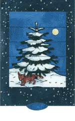 CURIOSI LIVING CARD - CHRISTMAS TREE
