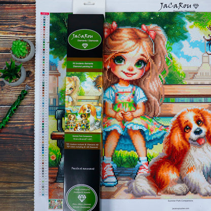 Broderie de diamants RONDS - SUMMER PARK COMPANION