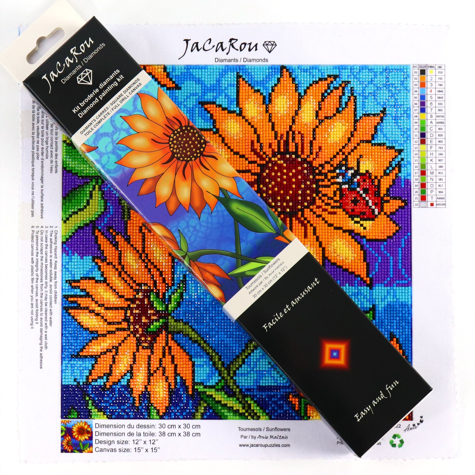 Diamond Painting - SUNFLOWERS